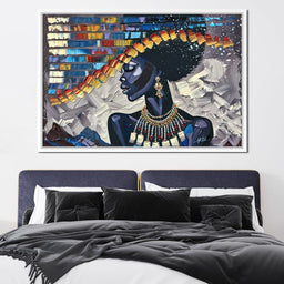 Starry Night Silhouette - Sakeem Gibbs - NicheCanvas
