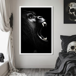 Primal Roar Silence Echoes - NicheCanvas