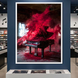 Explosive Sonata of Wild Roses - NicheCanvas