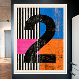 Rhythmic Shapes Of Modern Chaos 2 - NicheCanvas