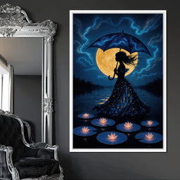 Lady of the Starry Night - TooplesArt  - NicheCanvas