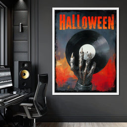 Halloween Monster Vinyl Vibes - NicheCanvas