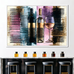 Vintage Notes of Midnight Gold - NicheCanvas