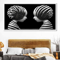 Binary Duality - TooplesArt - NicheCanvas