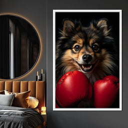Paws of Courage Pugilist - NicheCanvas