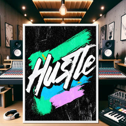 Neon Street Hustle Energy - NicheCanvas