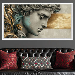Golden Reverie in Stone - Wildrose Creations - NicheCanvas