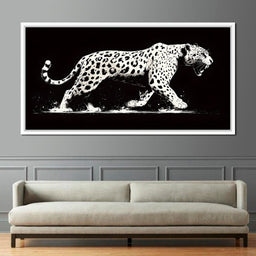 Leopard Stride of Wilderness - NicheCanvas