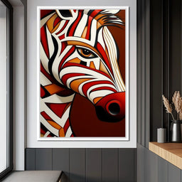 Stripes of the Savanna Melody - NicheCanvas