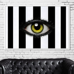 Fragments Of A Singular Watchful Sight - NicheCanvas