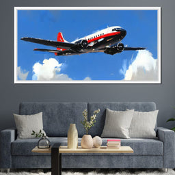 Soaring Through Sky Dreams - NicheCanvas