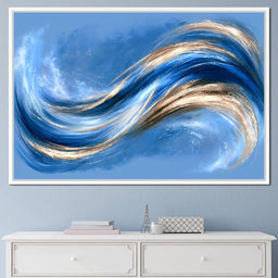 Rhythmic Flow of Liquid Motion - NicheCanvas