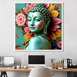 Radiant Petals Tranquility - NicheCanvas