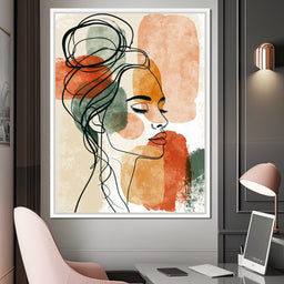 Contours of a Quiet Afternoon - NicheCanvas