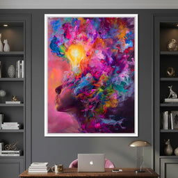 Chromatic Thought Ignition - NicheCanvas