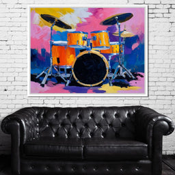 Rhythm of Vibrant Beats - NicheCanvas