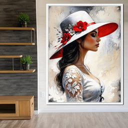 Female Portrait 353 - Johanjjf - NicheCanvas