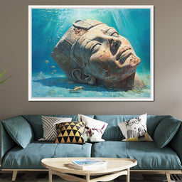 Oceanic Titan Tranquility - NicheCanvas