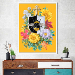 Golden Honey Monarch Bouquet - NicheCanvas