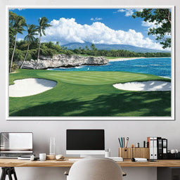 Exotic Golf Course - NicheCanvas