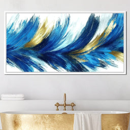 Blue Waves of Tranquility - NicheCanvas