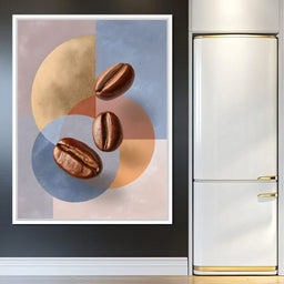Coffee Geometry Delight - NicheCanvas