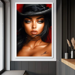 Infinite Allure Portrait - NicheCanvas