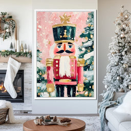 Festive Nutcracker Snow Parade - NicheCanvas