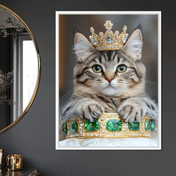 Regal Feline - NicheCanvas