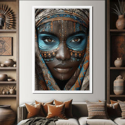 Tribal Beauty Unveiled - NicheCanvas