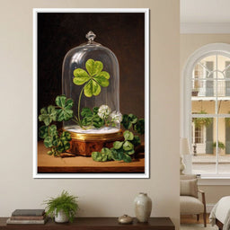 Lucky Clover Glass Dome - NicheCanvas