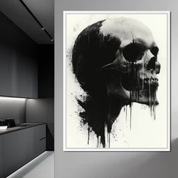 Morality's Black Veil - David Drake - NicheCanvas