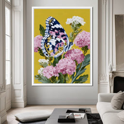 Butterfly Garden Radiance - NicheCanvas