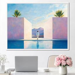 Journey Through Pastel Horizons - NicheCanvas