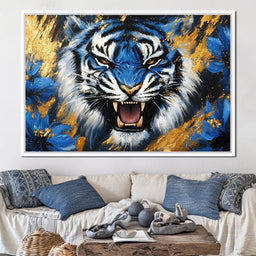 Fury of the Midnight Tiger - Alicia Smith - NicheCanvas