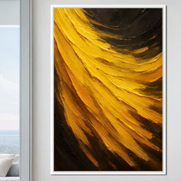 Golden Radiance Unfurled - NicheCanvas