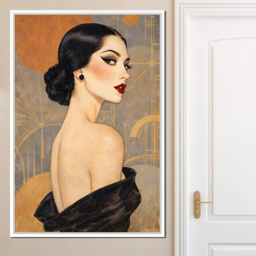 Velvet Elegance - TooplesArt Canvas Print