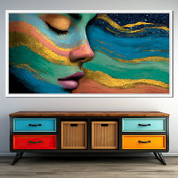 Celestial Dream Portrait Glow - NicheCanvas