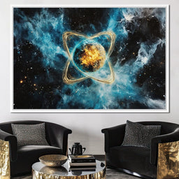 Celestial Fusion Symphony - NicheCanvas