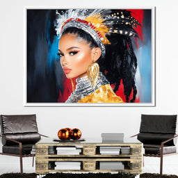 Majestic Feathered Elegance - NicheCanvas