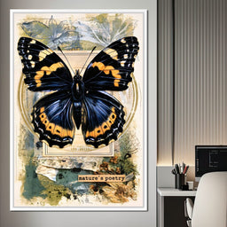 Gilded Wings Of The Natural Archive - NicheCanvas