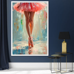 Elegant Dancers in Graceful Motion - NicheCanvas