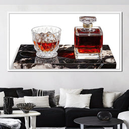 Refined Spirits Elegance - NicheCanvas