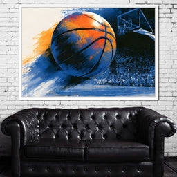 Flight of the Basketball - NicheCanvas