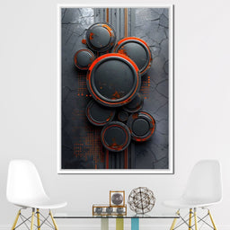 Colorful Modern Art 066 - Johanjjf - NicheCanvas