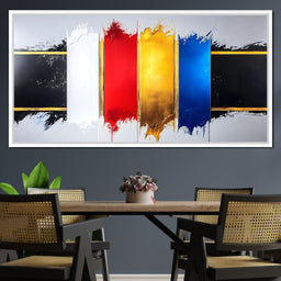 Vibrant Cascade of Colors - NicheCanvas