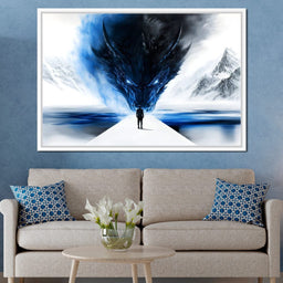 Dragon of Frigid Mountains - NicheCanvas