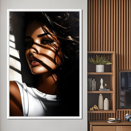 Shadowed Elegance Poise - NicheCanvas