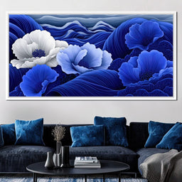 Blossoms by the Azure Seal - TooplesArt - NicheCanvas