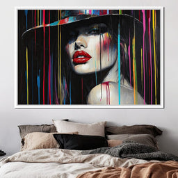 Vibrant Elegance Strokes - NicheCanvas